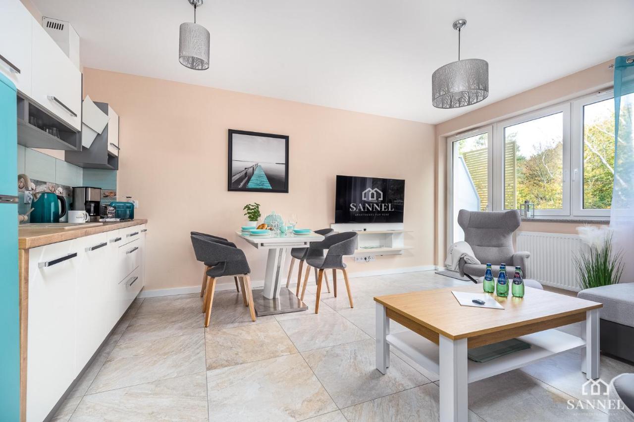 Apartament Lazure Przy Lesie-Sloneczne Tarasy Dziwnowek-Sannel Apartments For Rent المظهر الخارجي الصورة